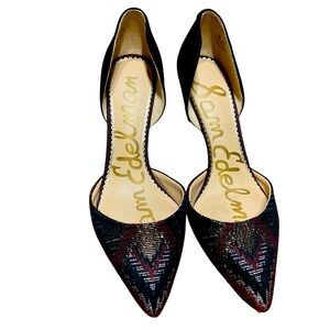 Sam Edelman leather soleHeels size 8 (runs narrow)